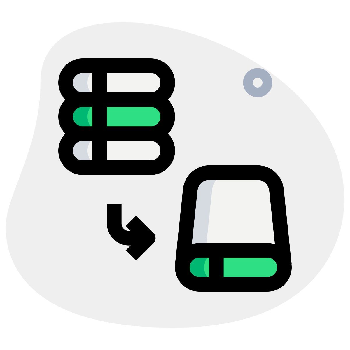 remove server storage icon