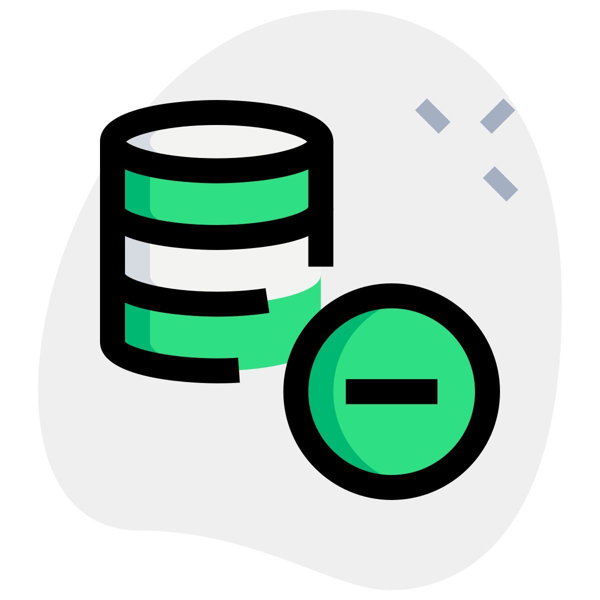 remove database icon