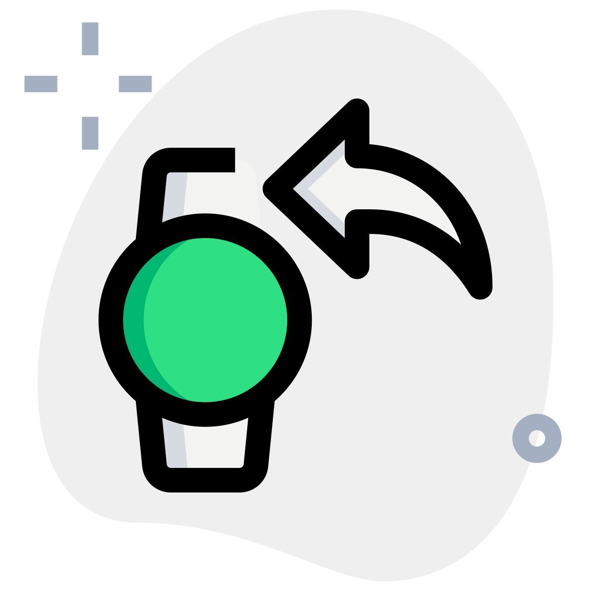 rispondi su smartwatch icon