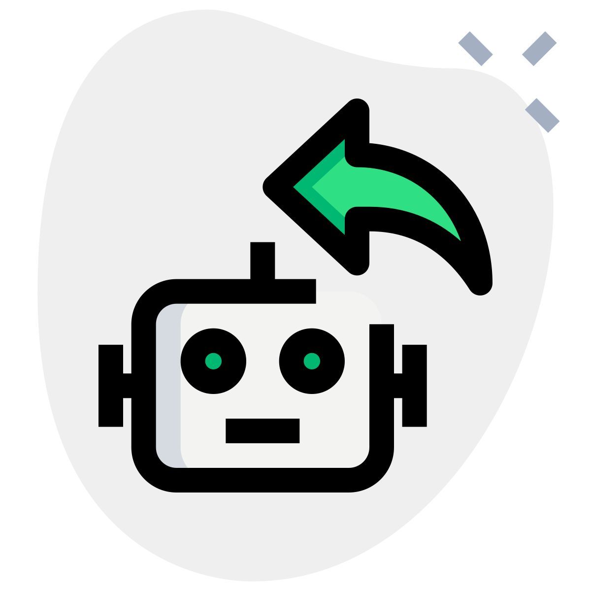 chatbot reply icon