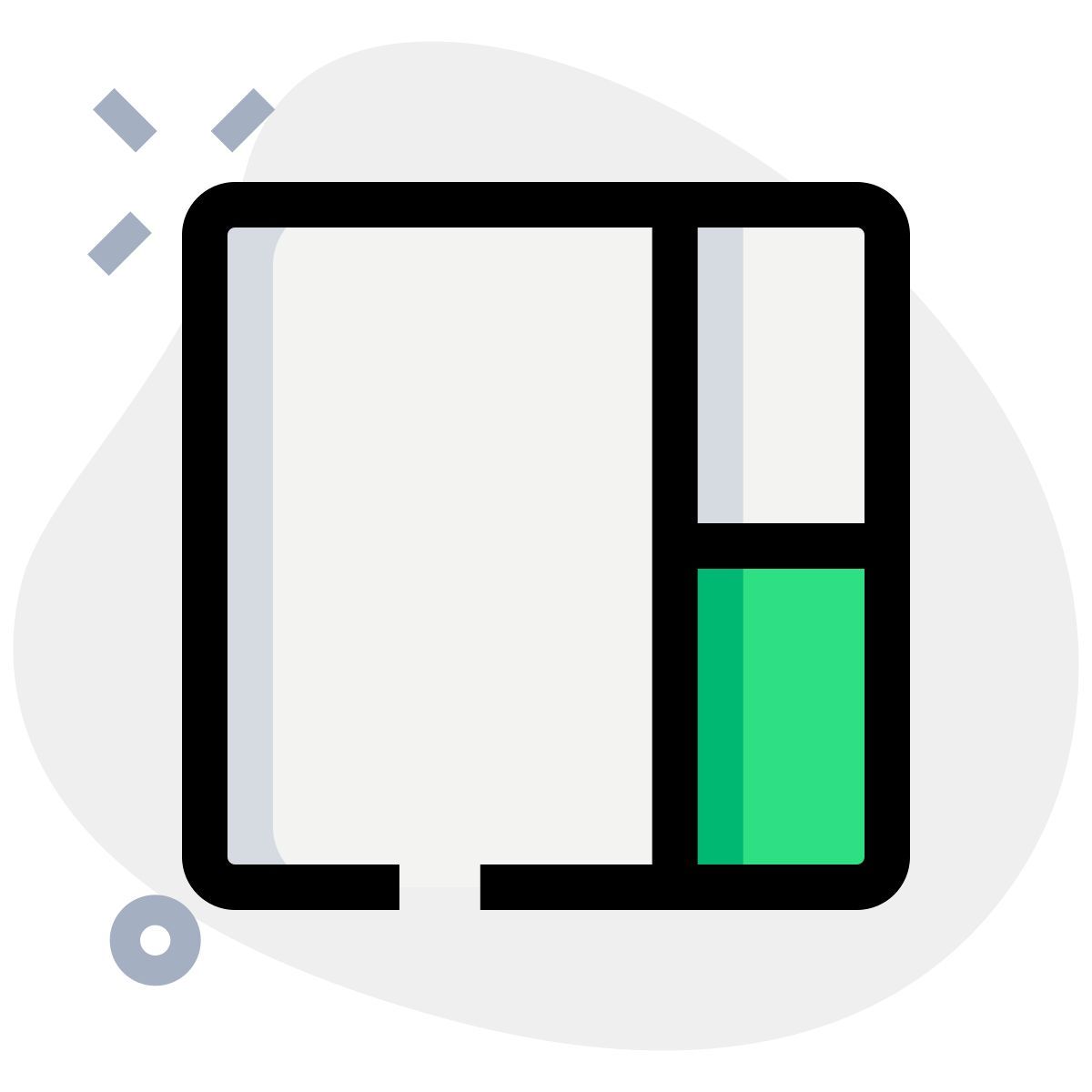 bloques de contenido icon