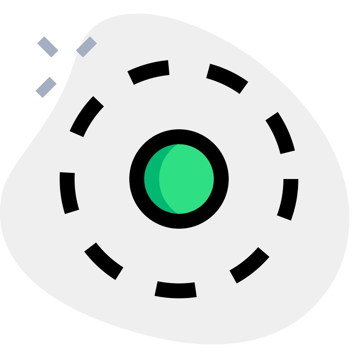 sélection ronde icon