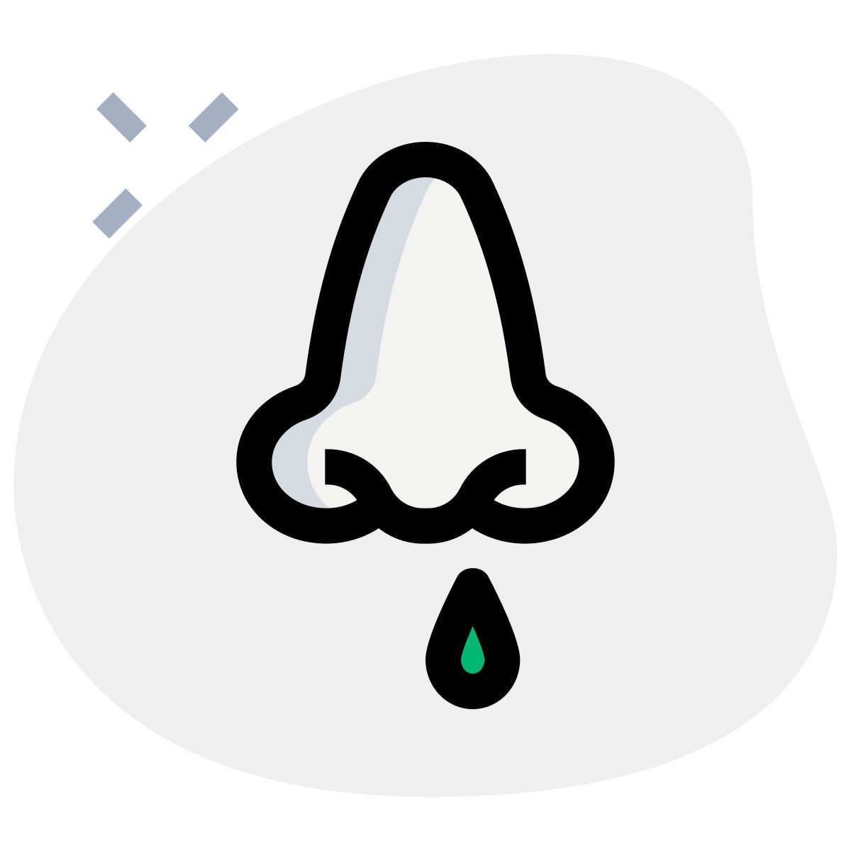 runny nose icon
