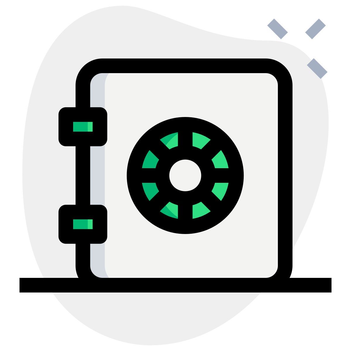 safe deposit box icon