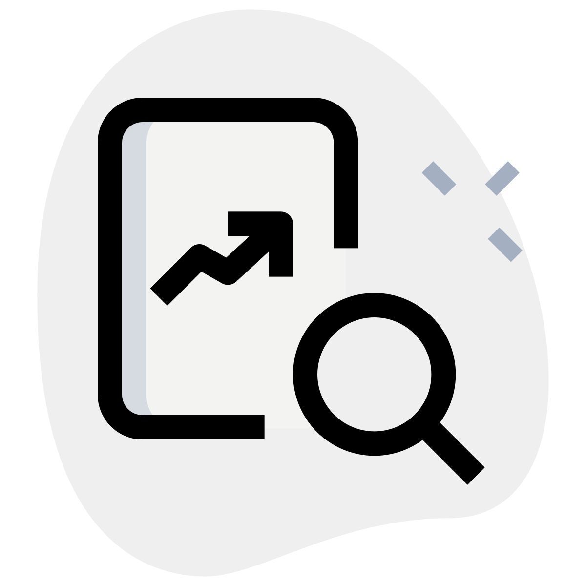 search graph icon