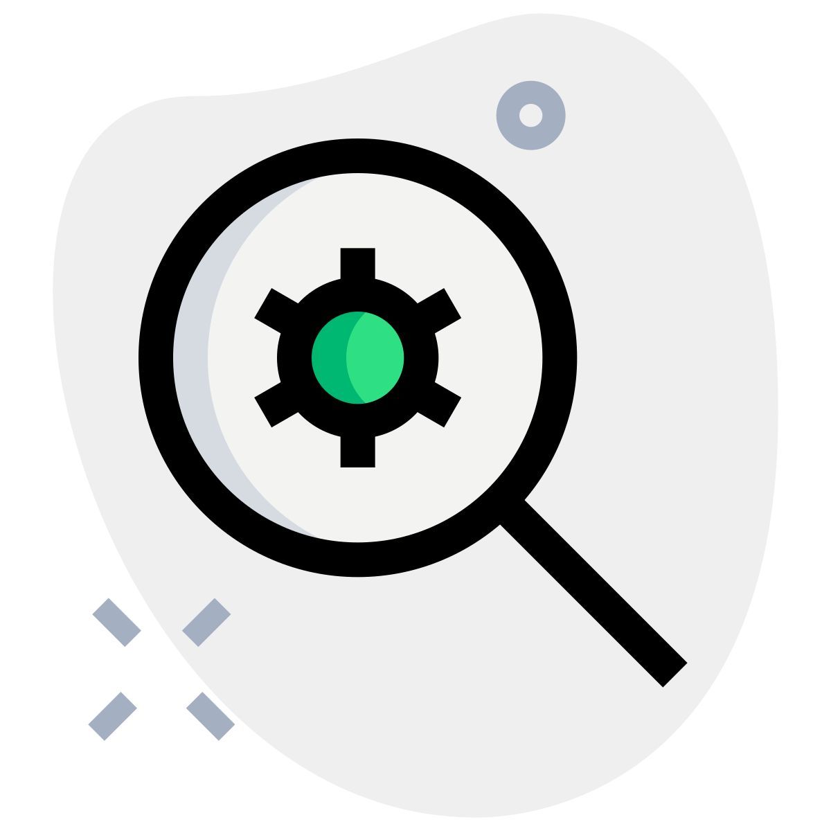paramètres de recherche icon