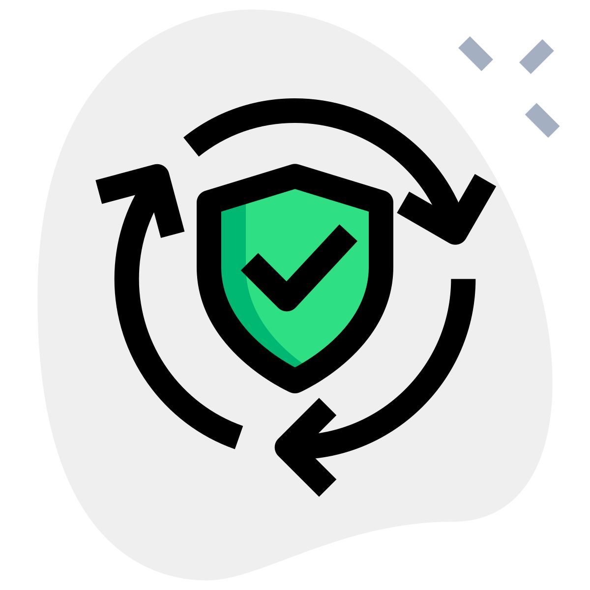 sincronização segura icon