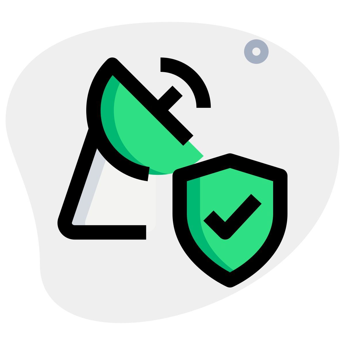検証済みの衛星放送受信アンテナ icon
