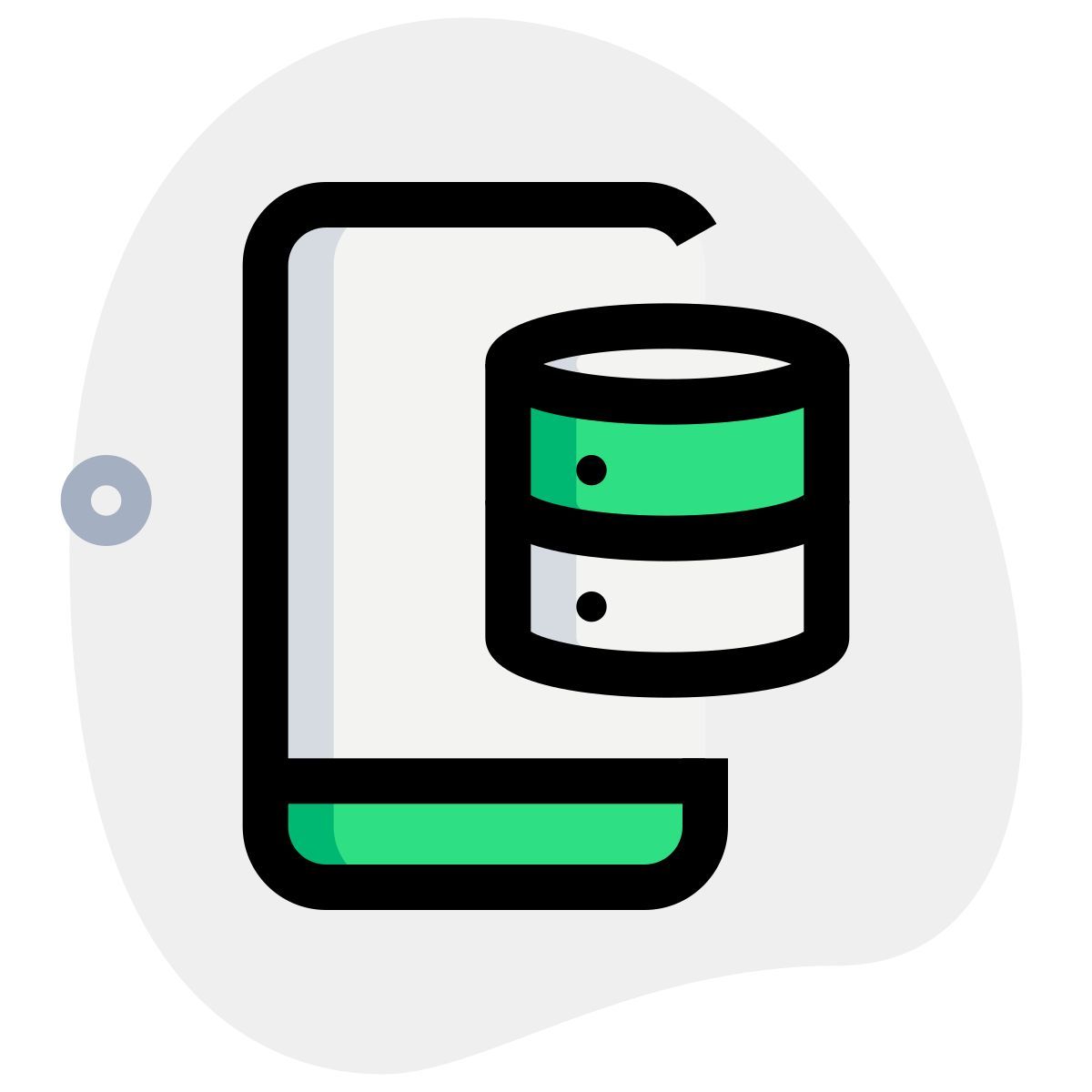 mobile database icon