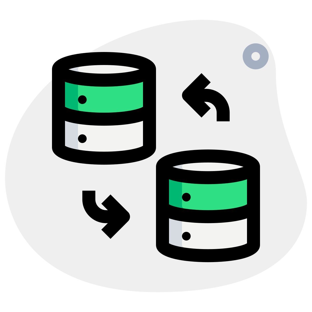 data exchange icon