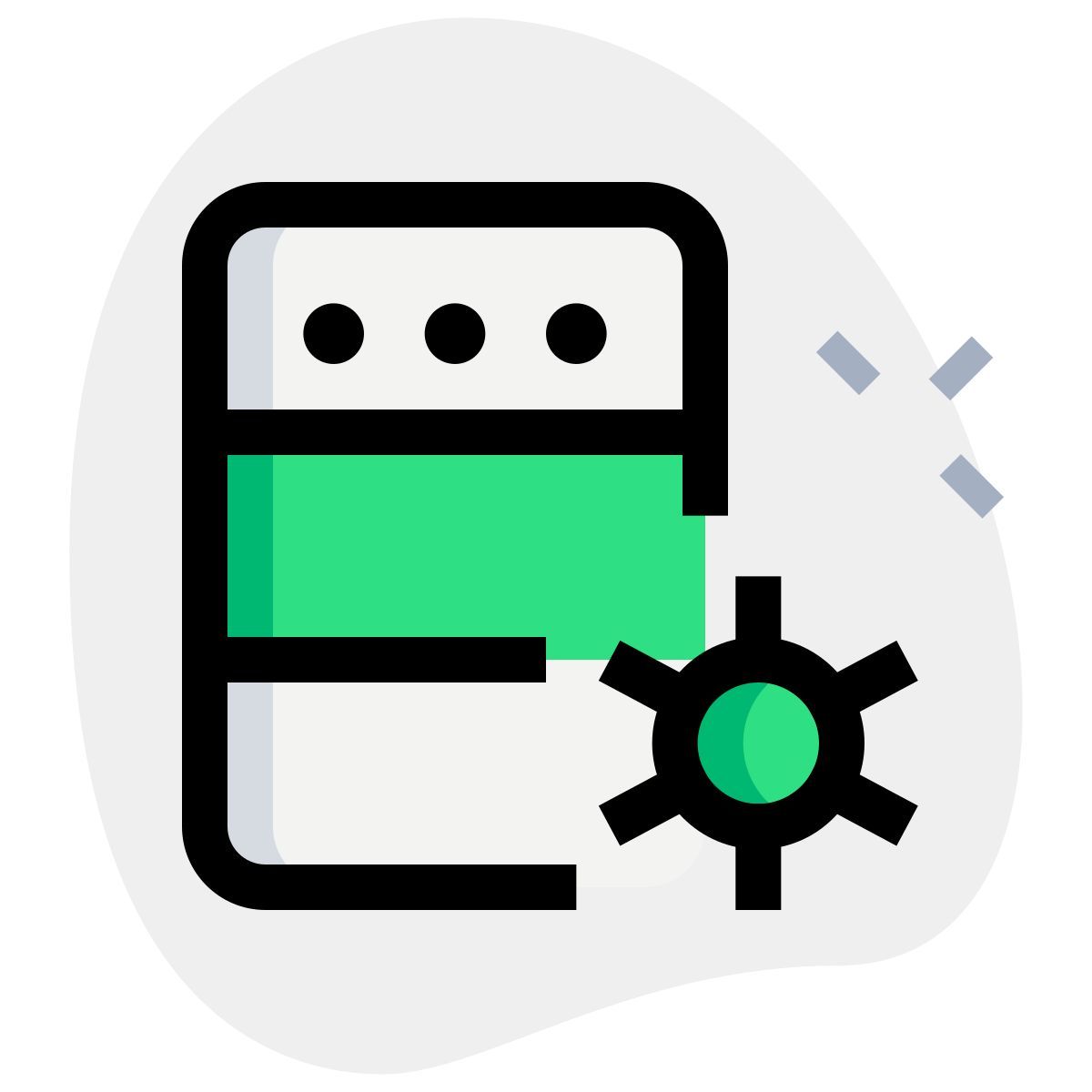 configurações do servidor icon