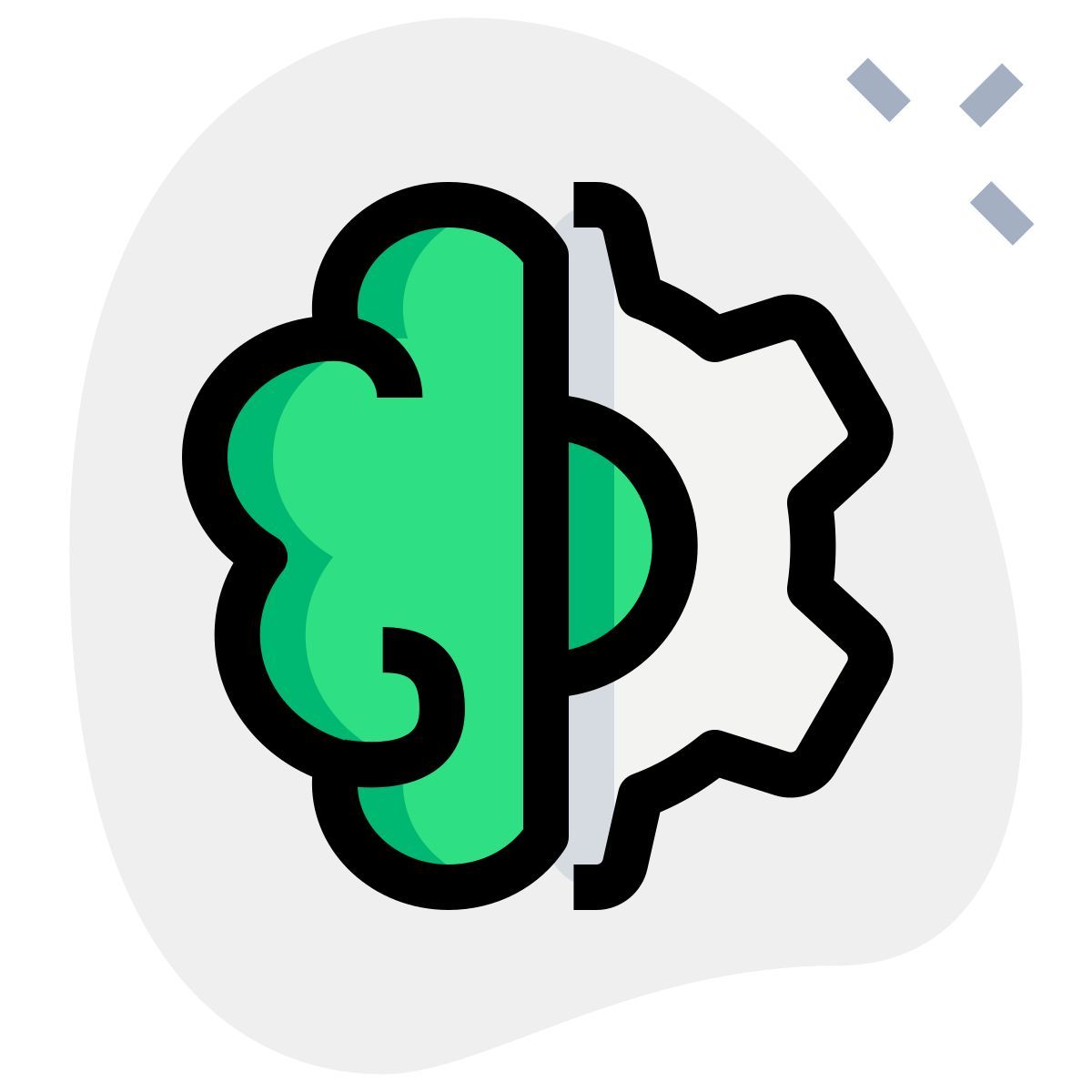 brain settings icon
