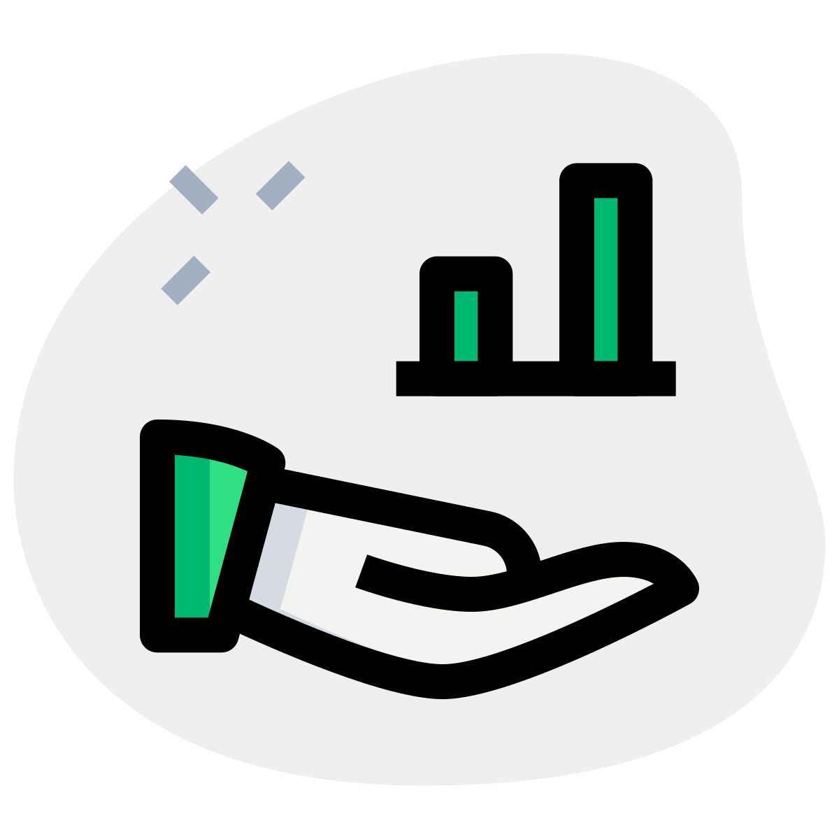 statistiques de partage icon