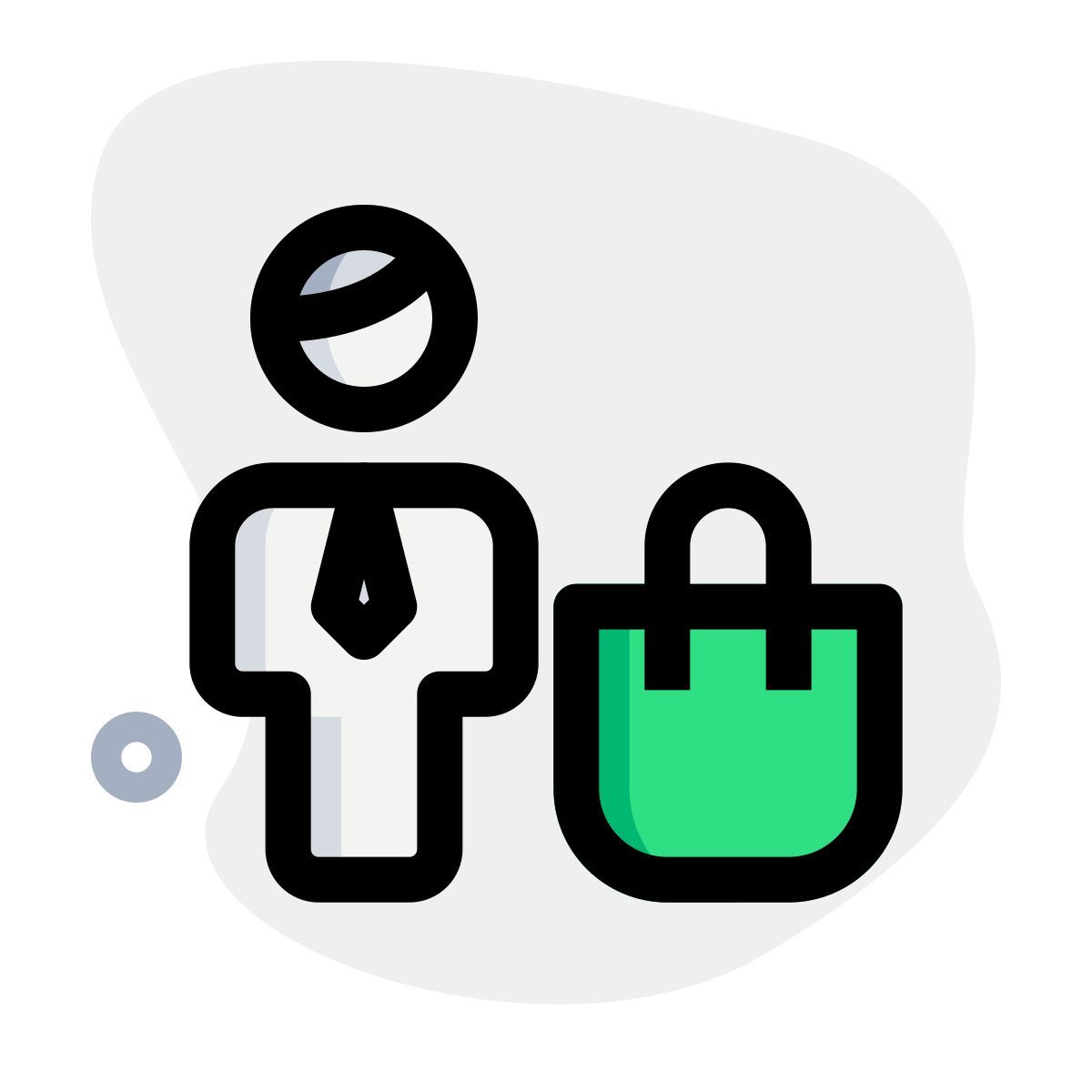 shopping for the businessman for gifting season icon