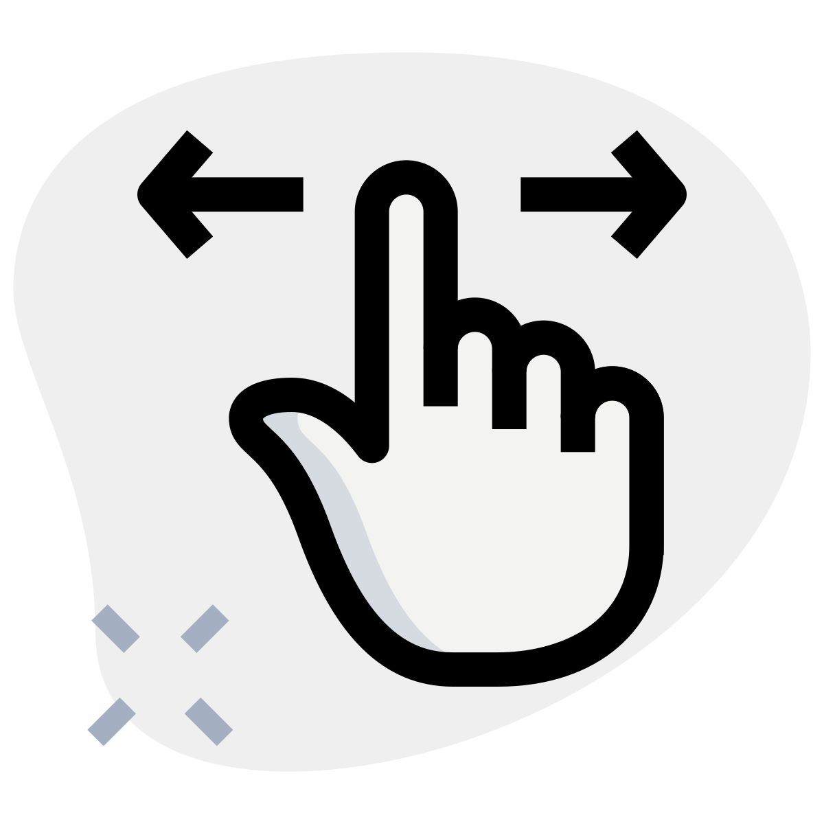 Balayage horizontal icon