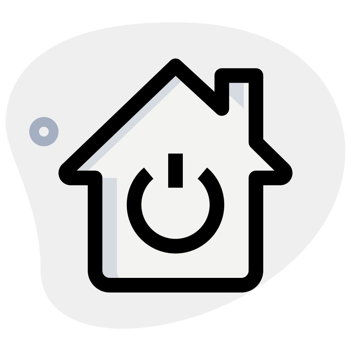 smart home power icon