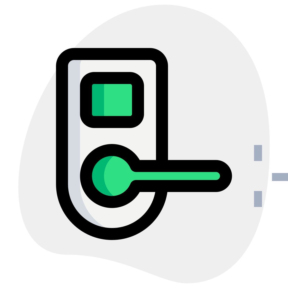 intelligentes schloss icon