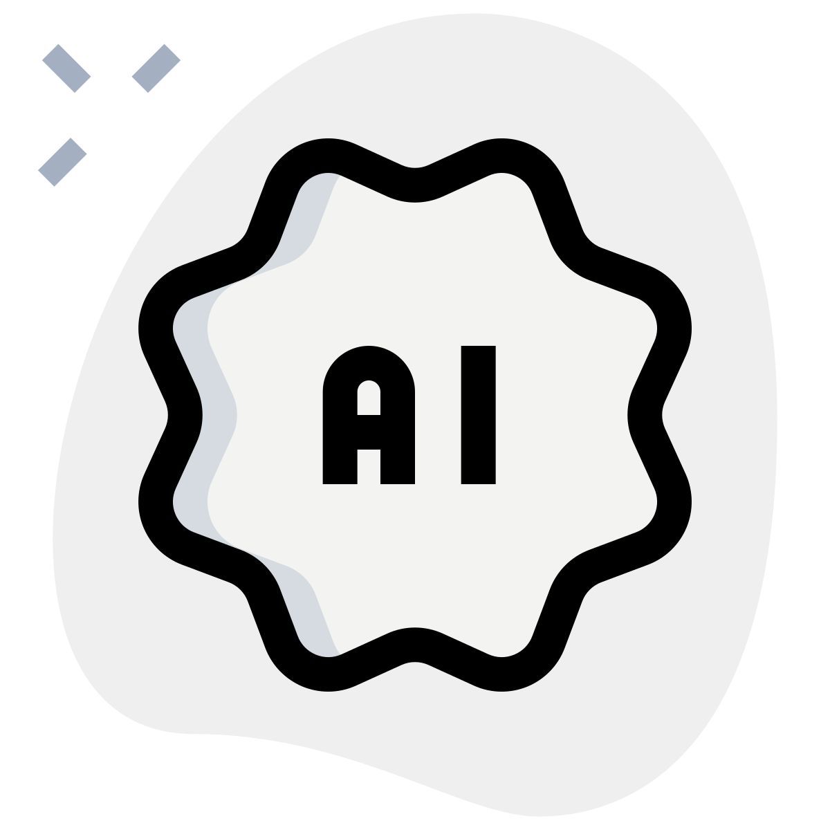 ai badge icon