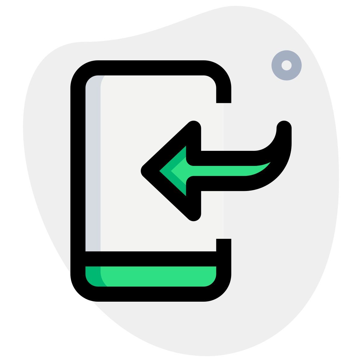 smartphone backup icon