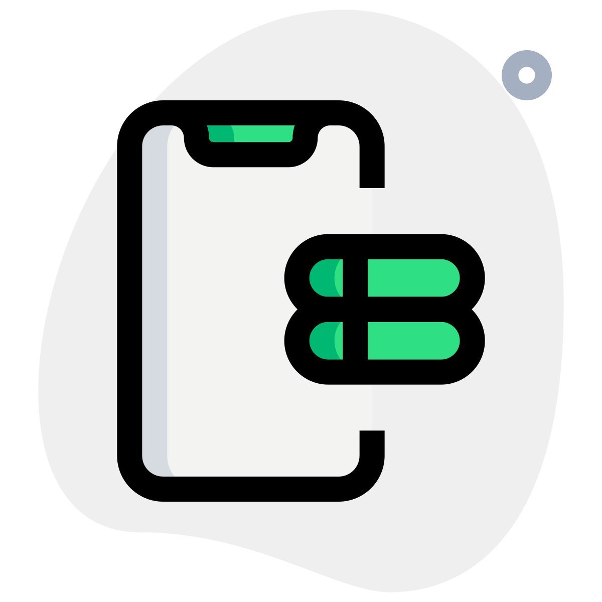 smartphone server icon