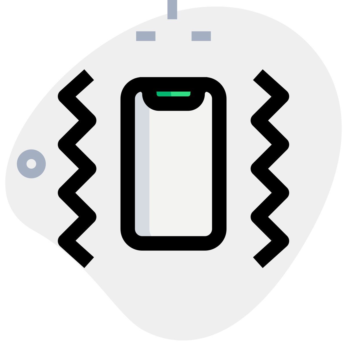 phone vibration icon