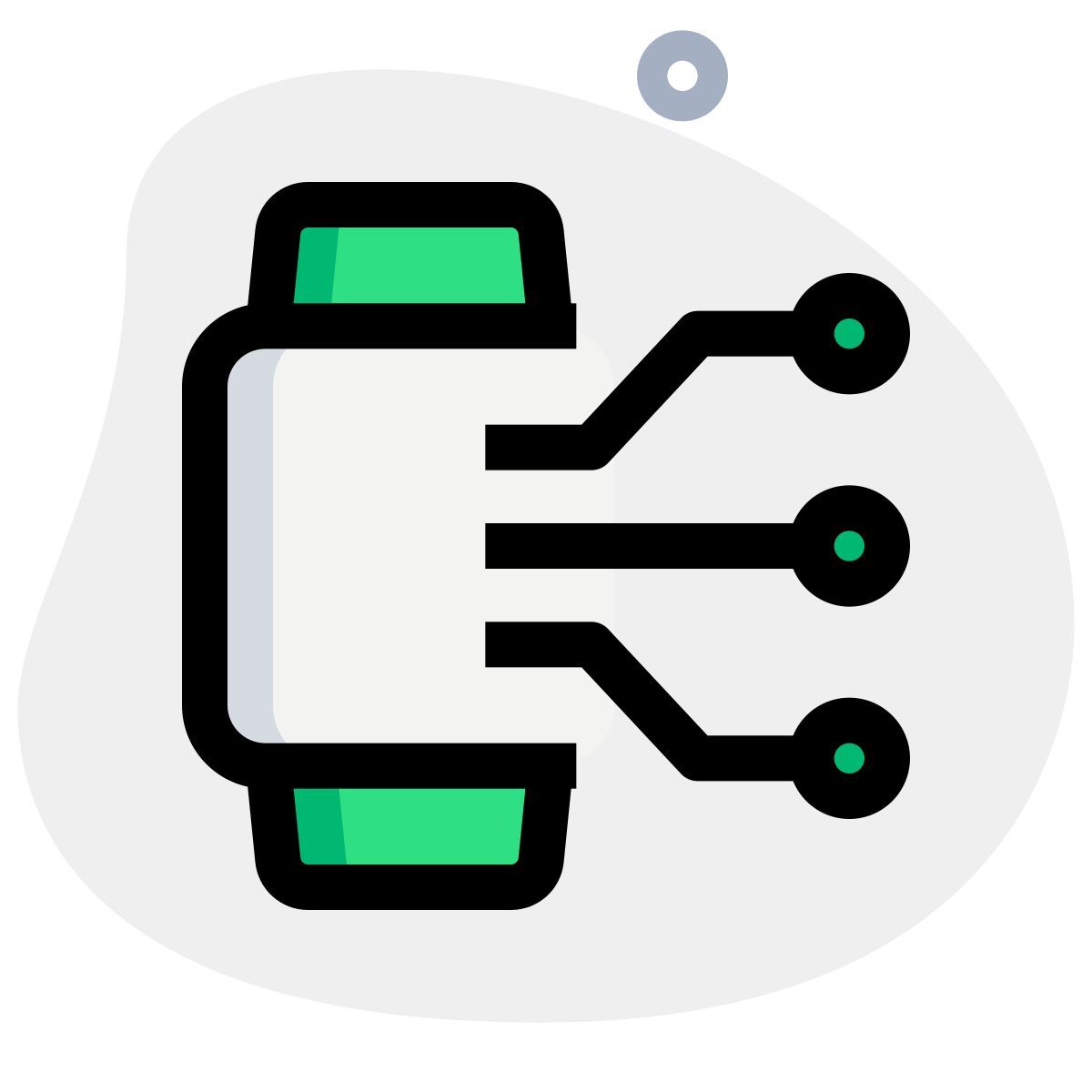 smartwatch connectivity icon