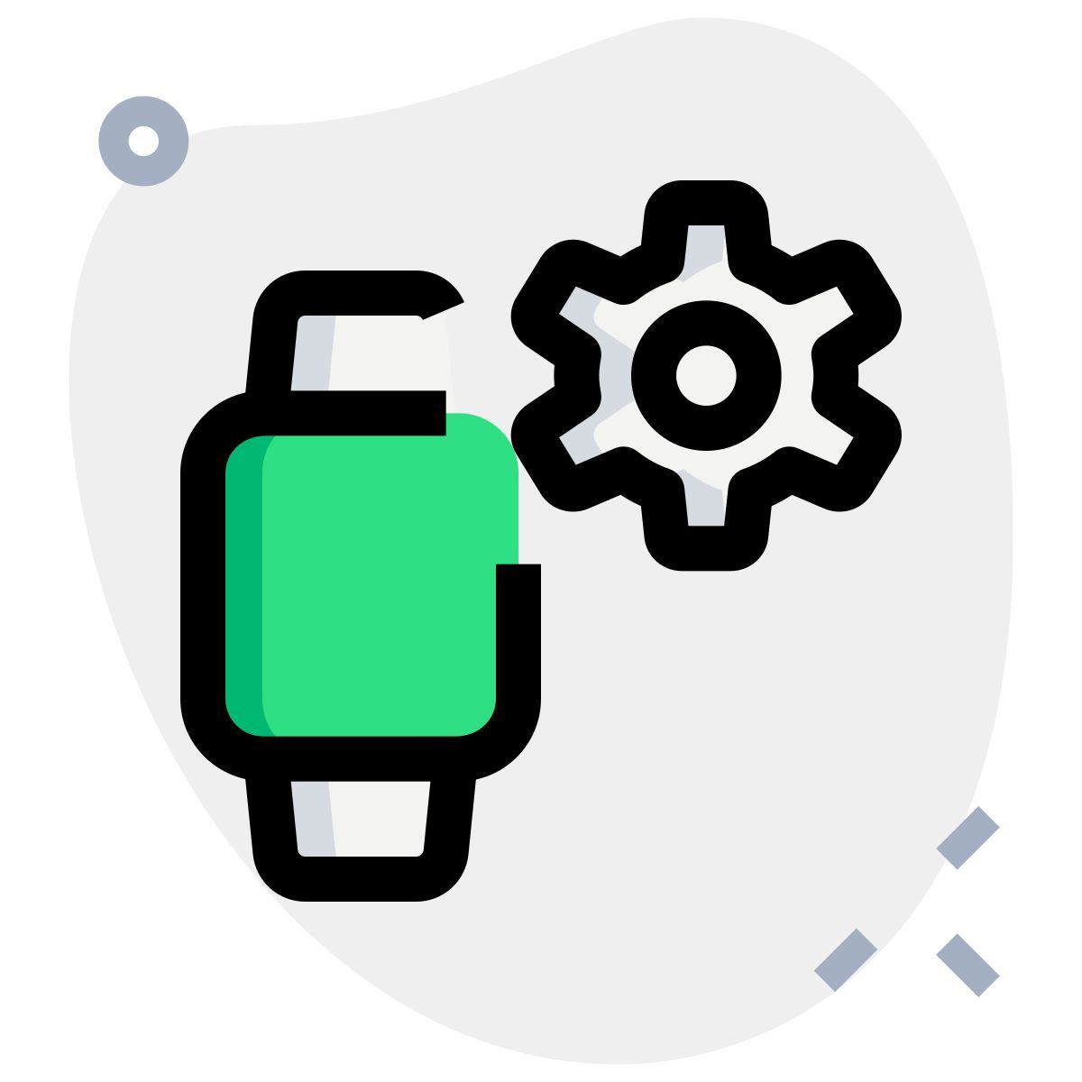 smartwatch settings icon