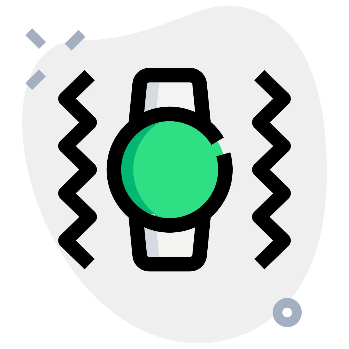 smartwatch vibration icon