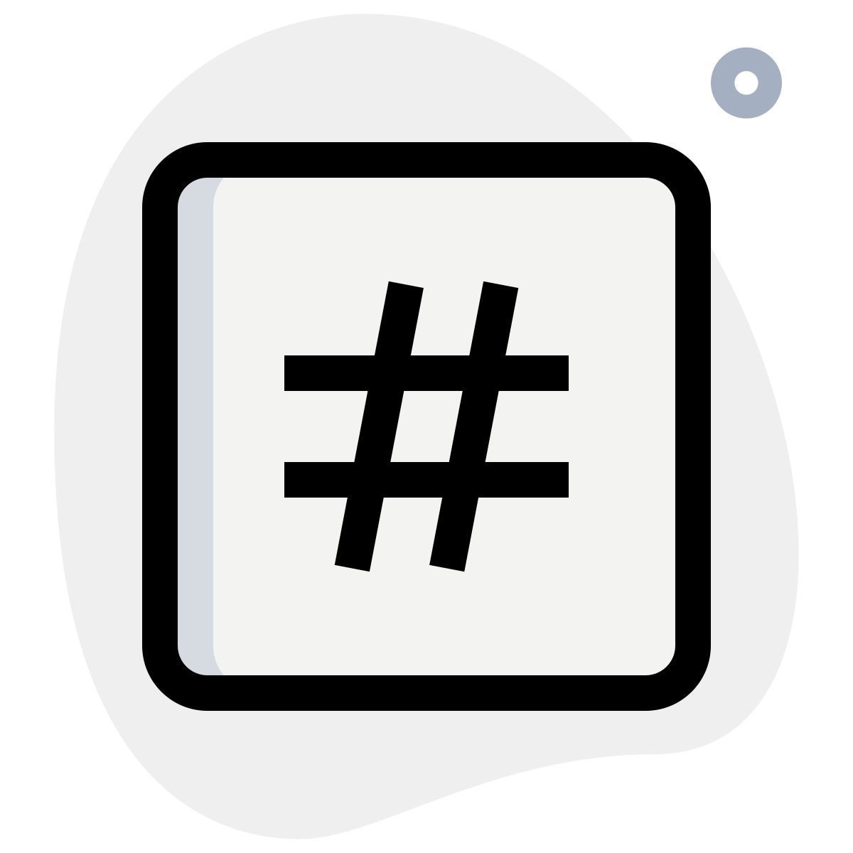 hashtag icon