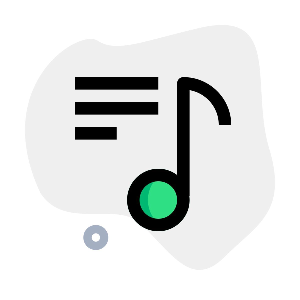 liste de lecture musicale icon