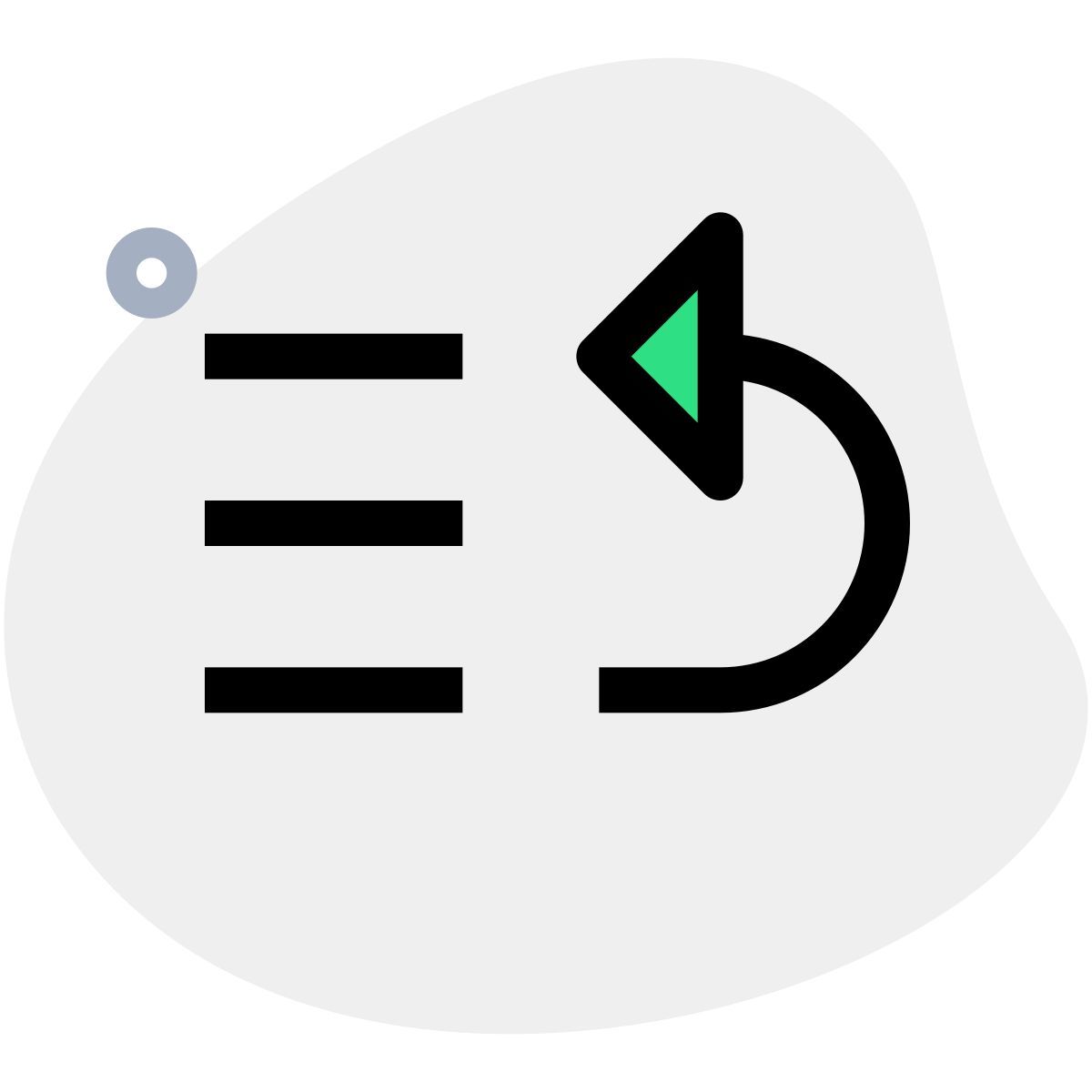 sorting ascending order arrow list arrangement upward button icon