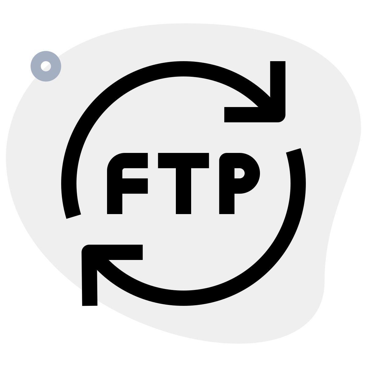 ftp synchronization icon