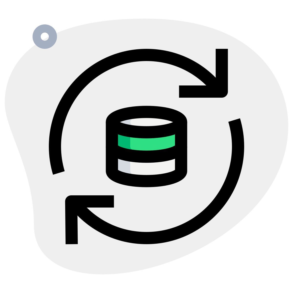 sincronización de bases de datos icon
