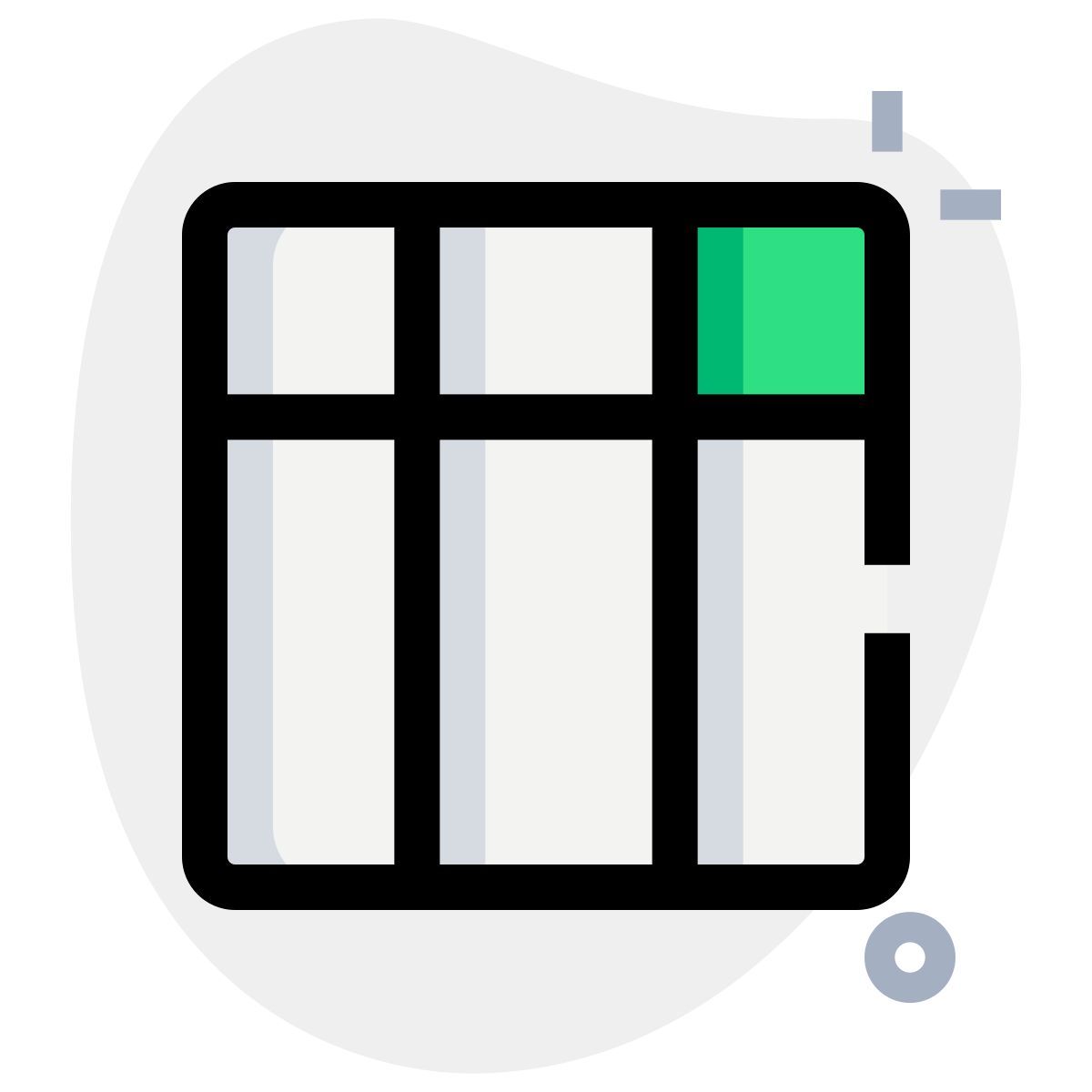 table template icon