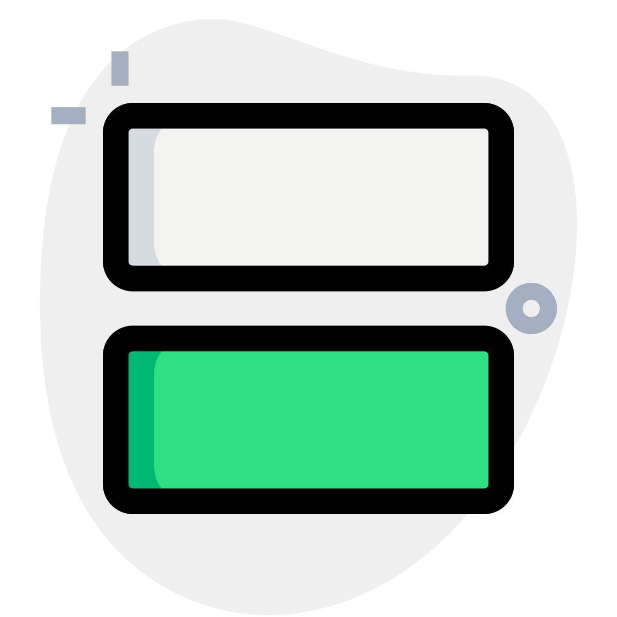 barre orizzontali icon