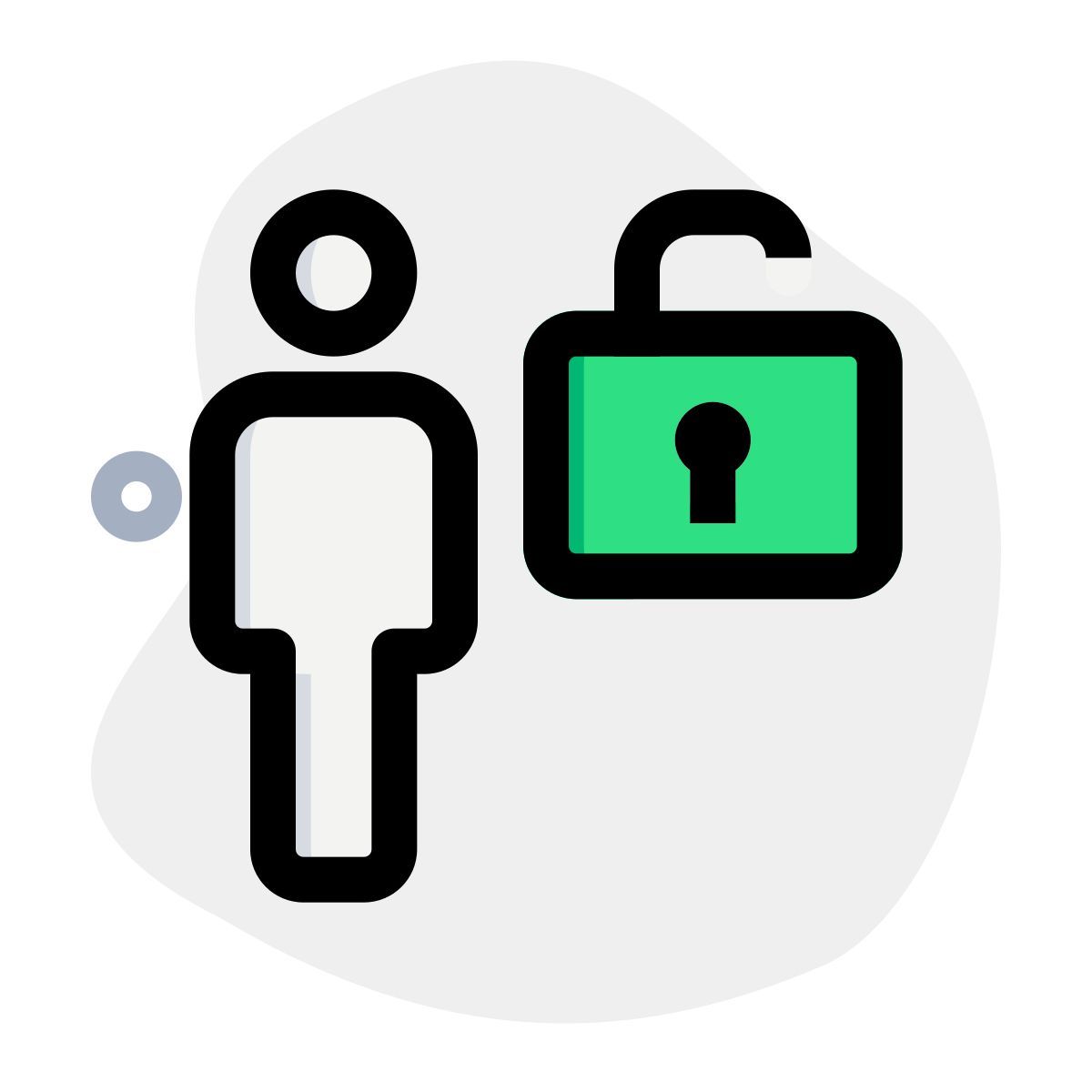 unlocking the access to the employee list from web portal icon