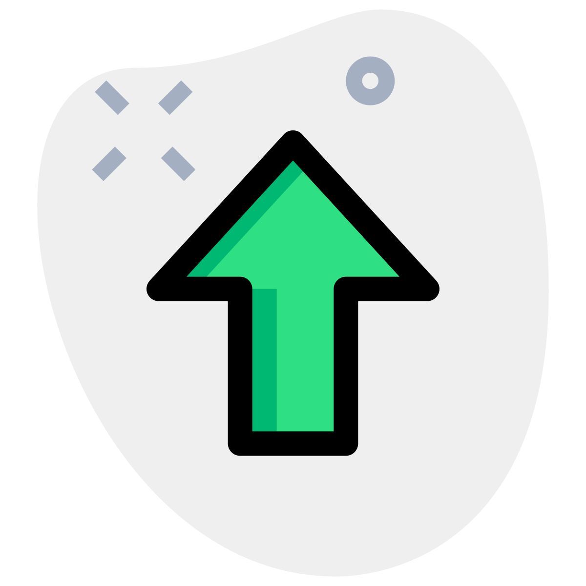 up arrow icon