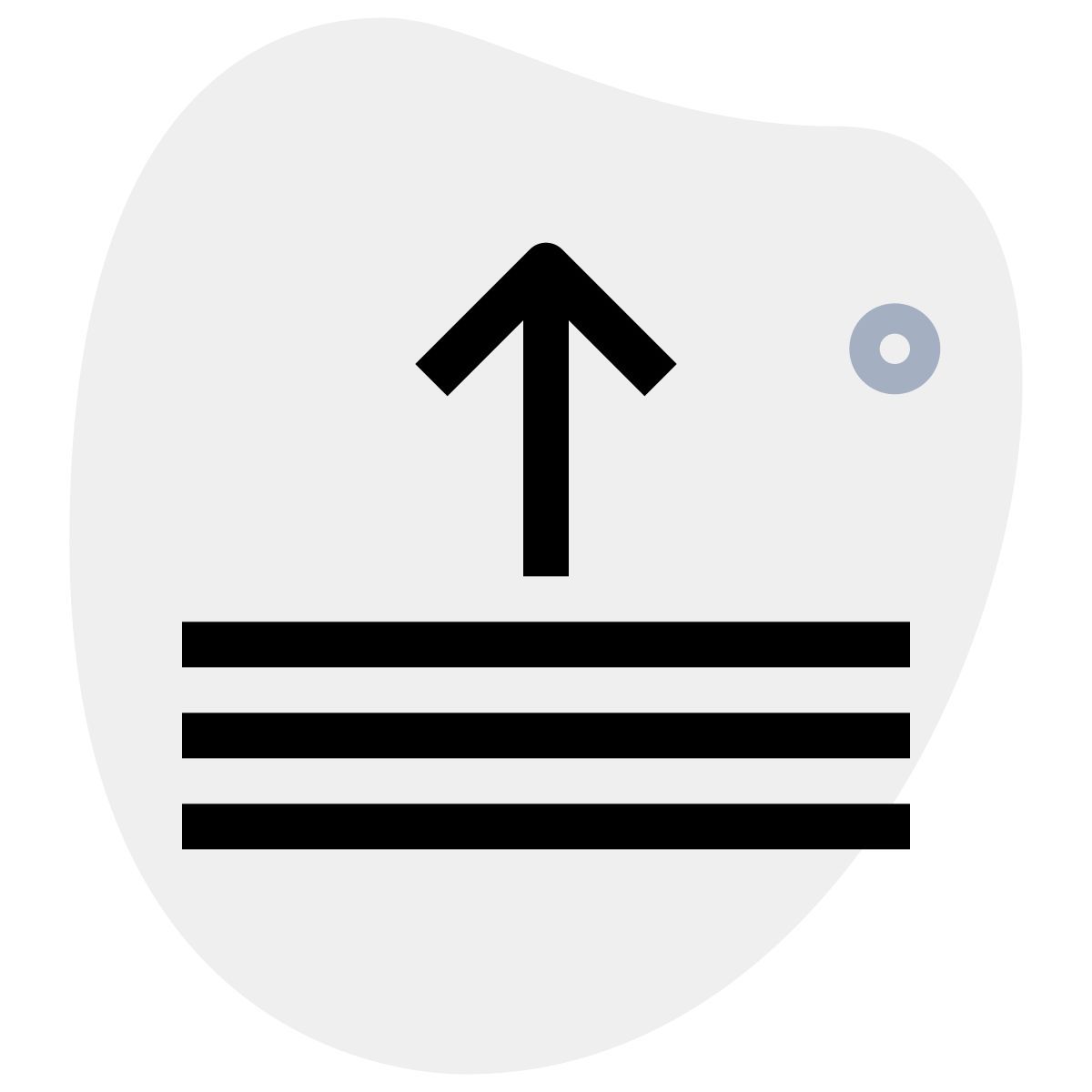 upload bar icon