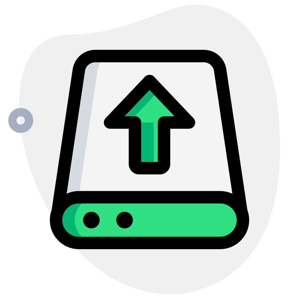 upload to hard drive icon