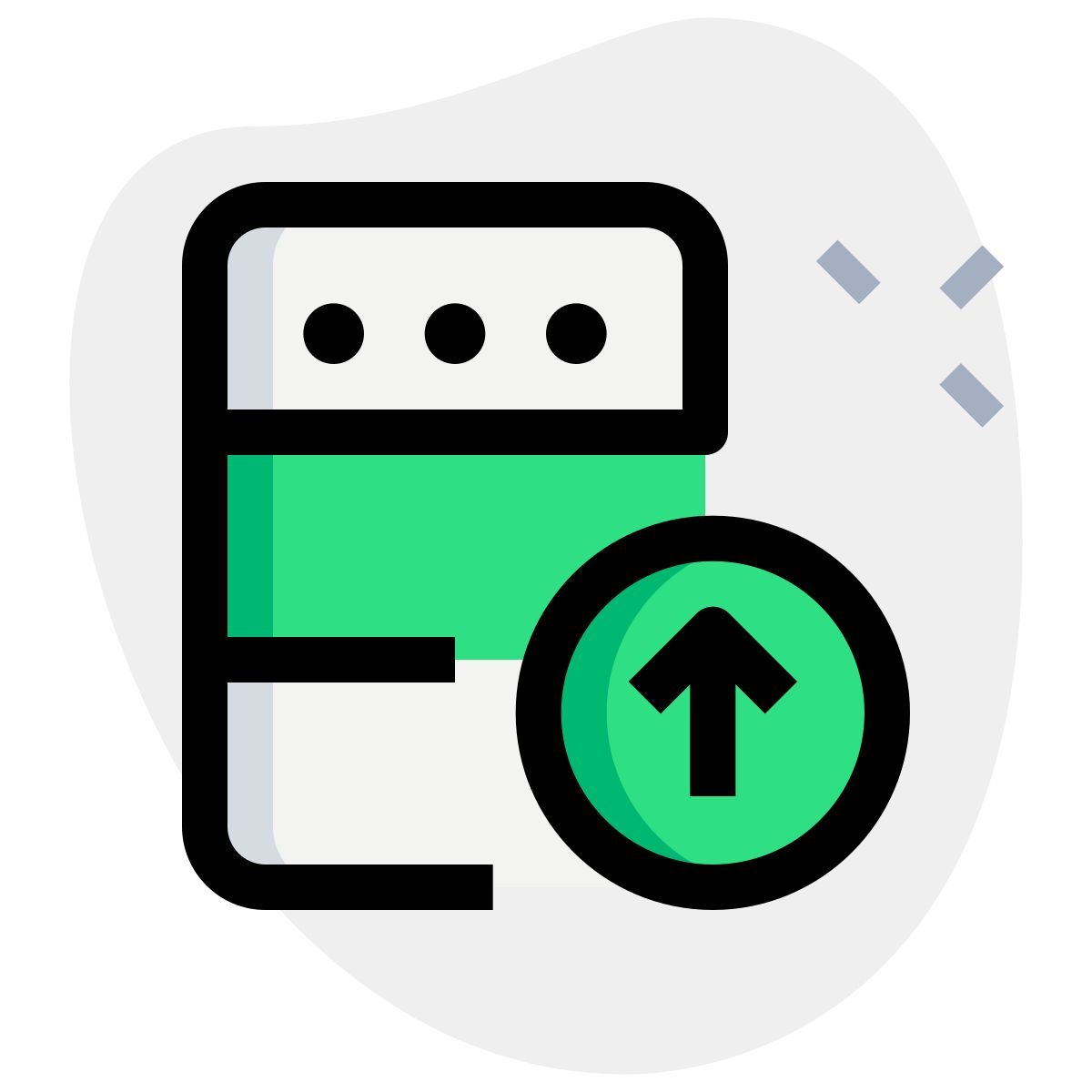 upload to server icon
