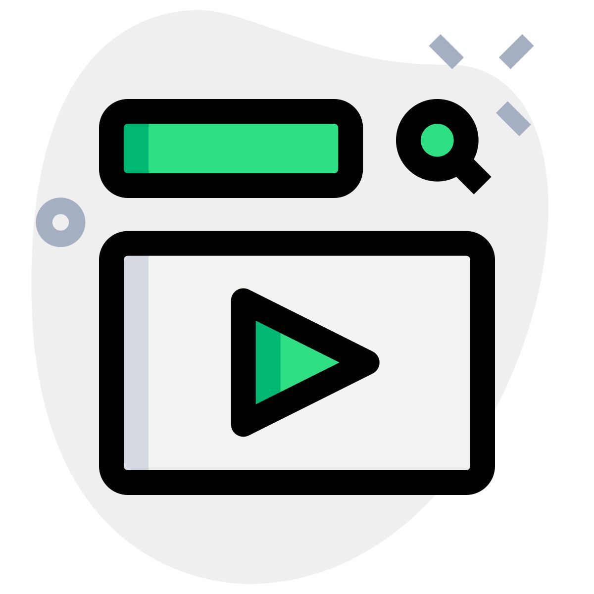 온라인 비디오 플랫폼 icon