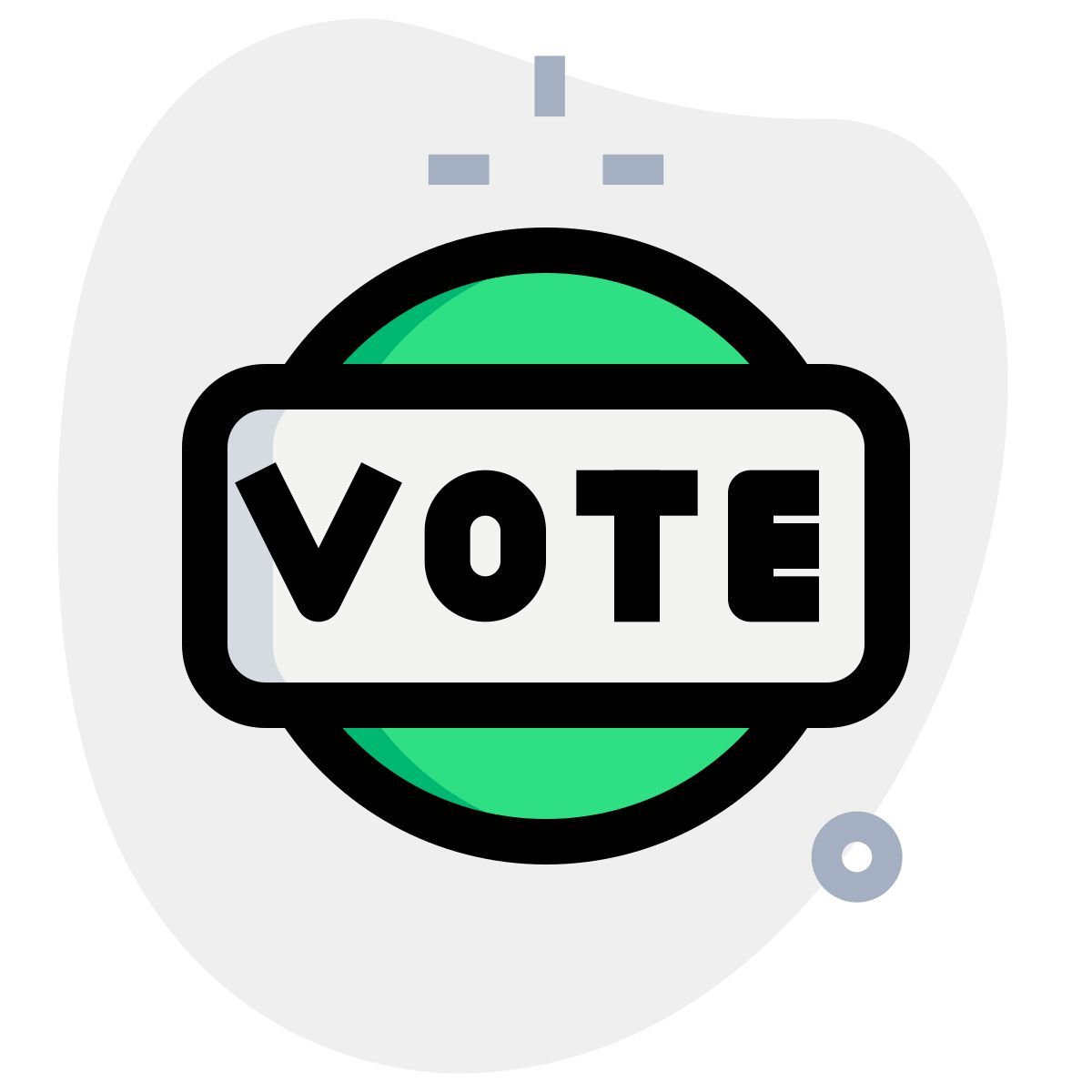 vote badge icon