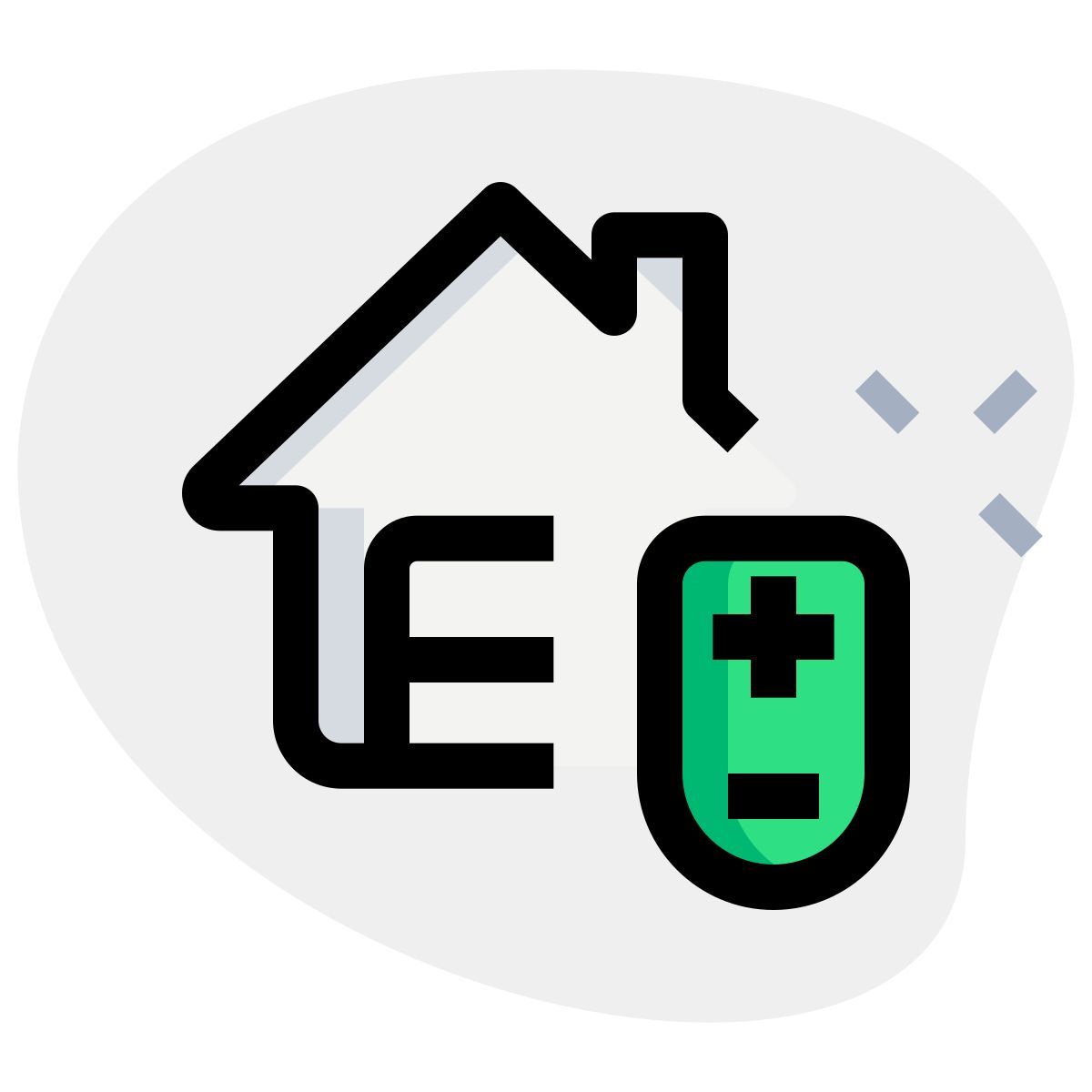 garage remote control icon