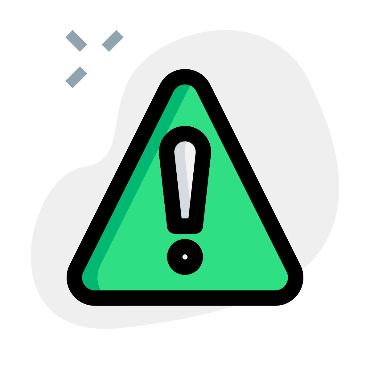 warning sign icon
