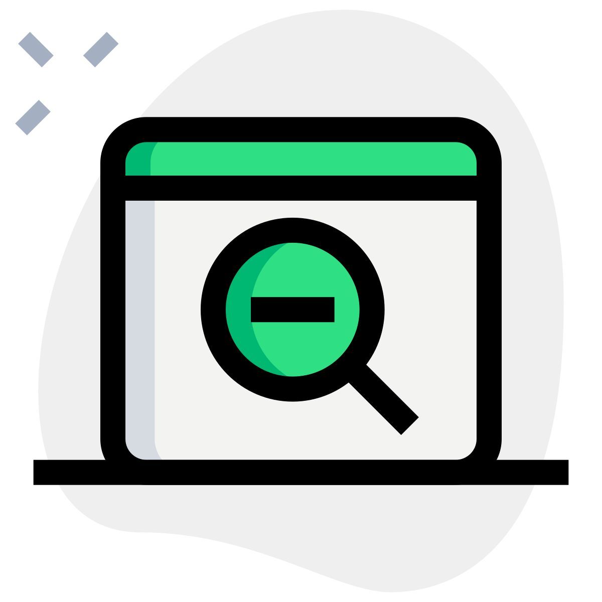 브라우저 축소 icon