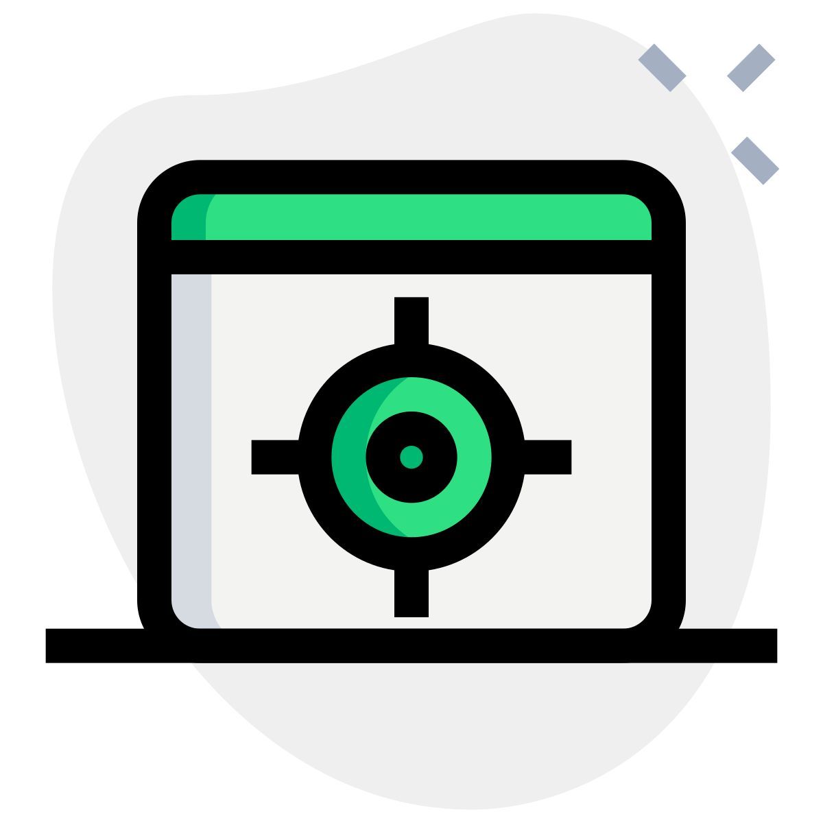 website targeting icon