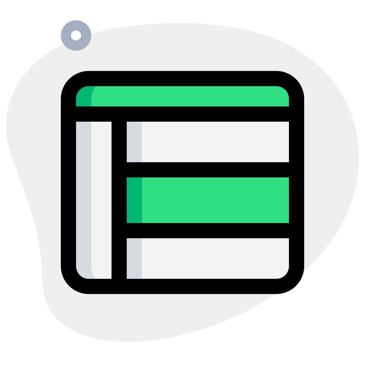 웹사이트 레이아웃 icon