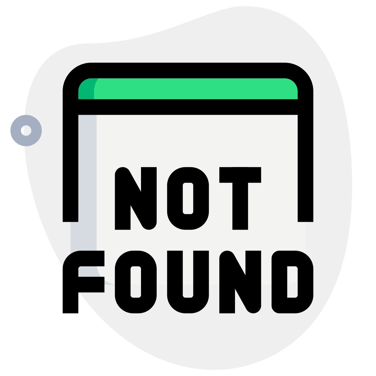 page not found icon