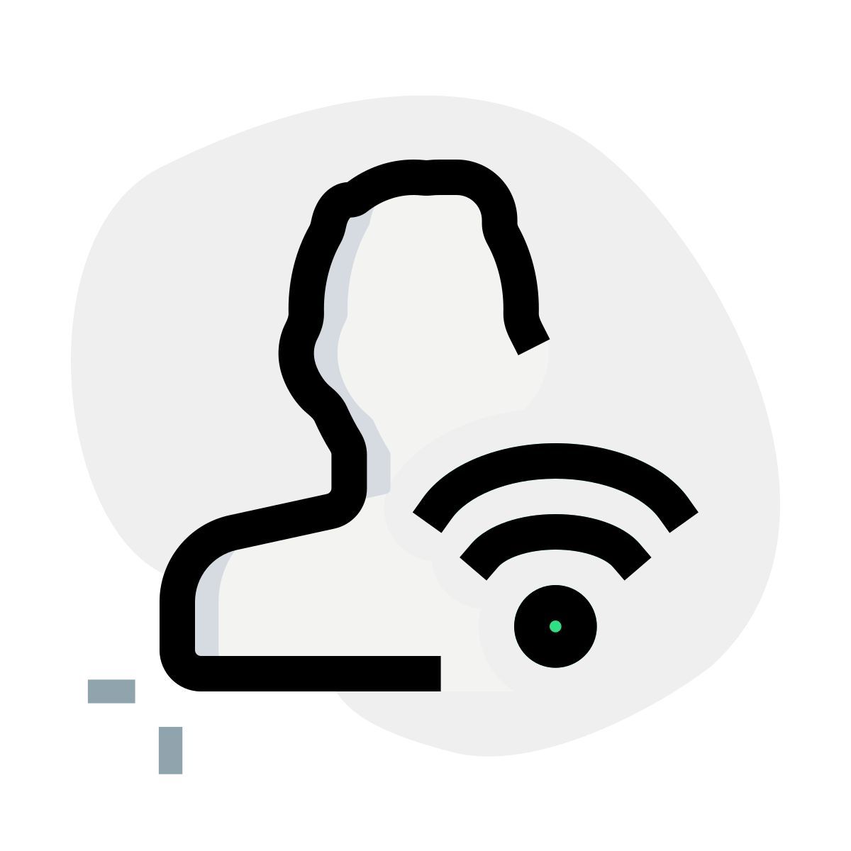 wi fi user icon