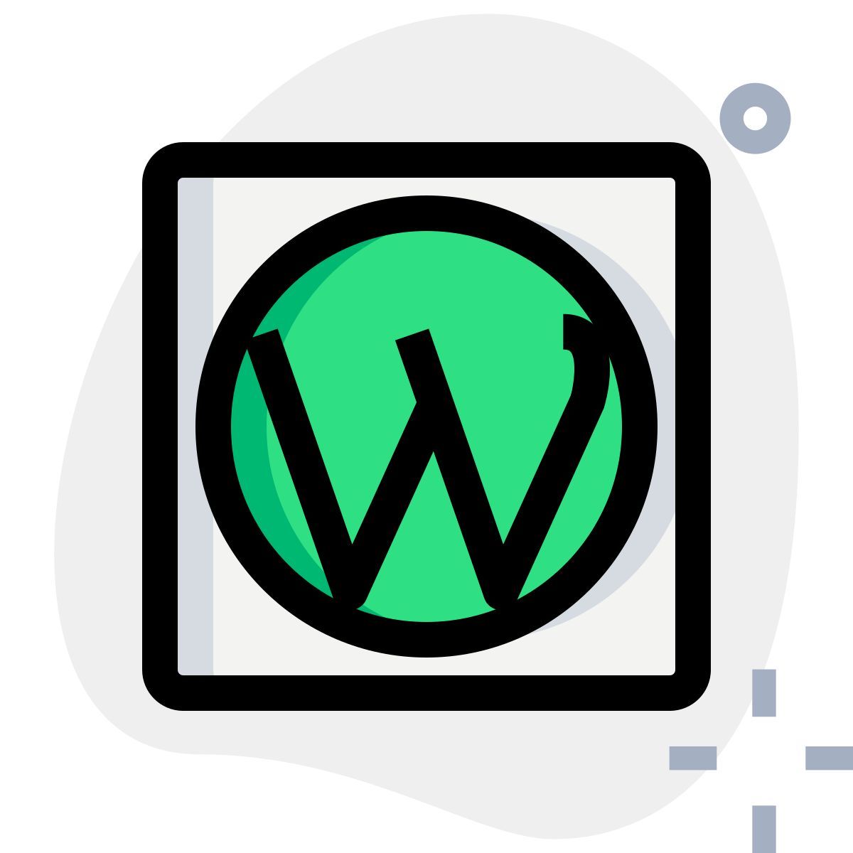 wordpress icon